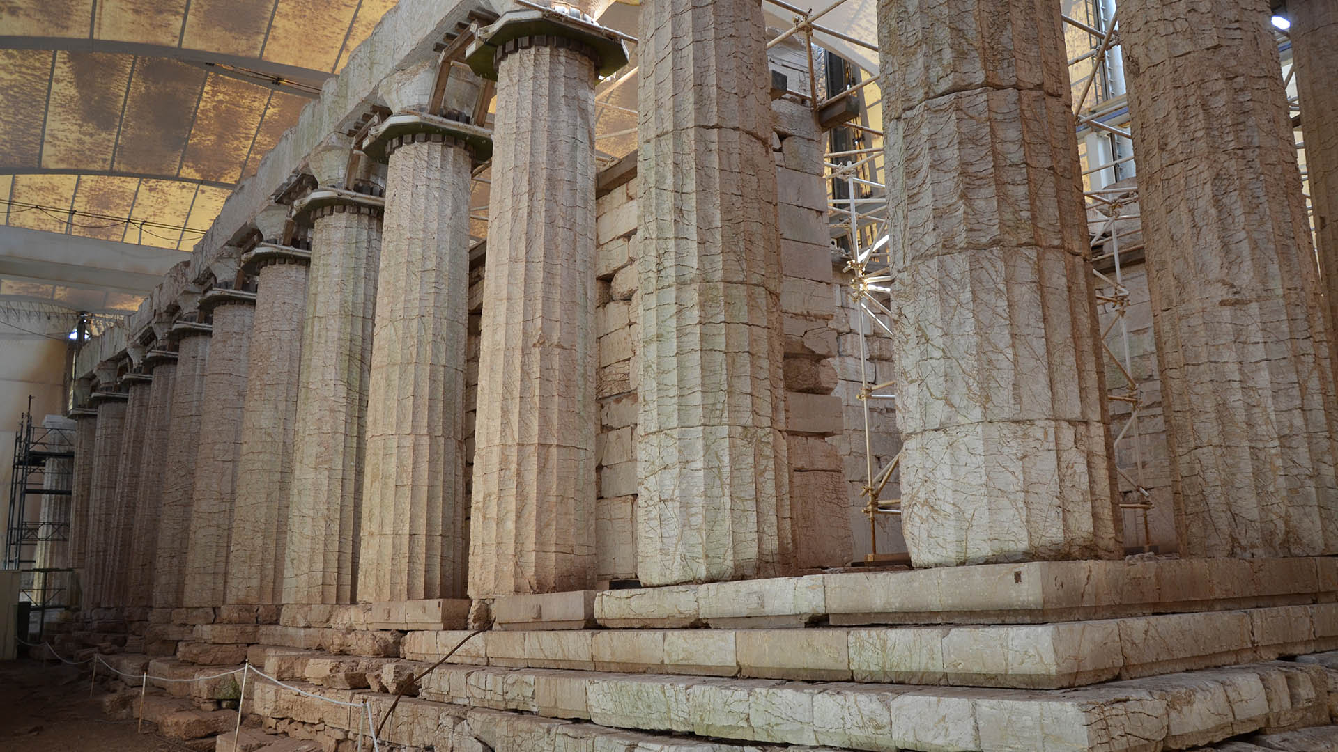 Explore Temple of Apollo Epicurus, nearby Sagehill Stonehouse